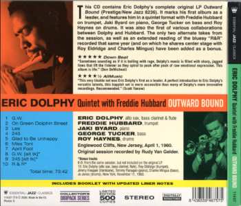 CD Eric Dolphy Quintet: Outward Bound LTD