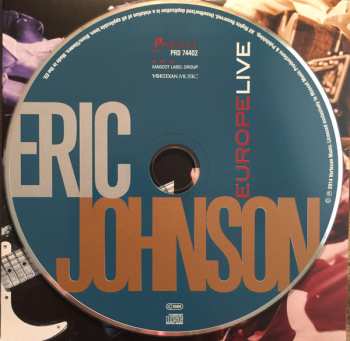 CD Eric Johnson: Europe Live DIGI