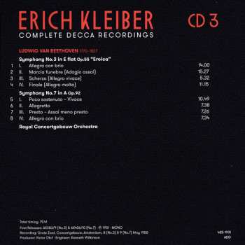15CD/Coffret Erich Kleiber: Complete Decca Recordings LTD