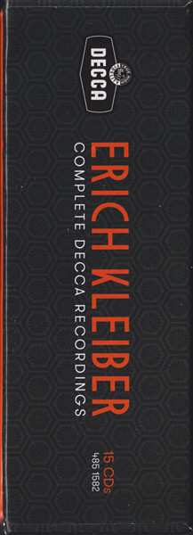 15CD/Coffret Erich Kleiber: Complete Decca Recordings LTD