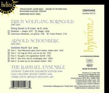CD Arnold Schoenberg: Korngold: String Sextet; Schoenberg: Verklärte Nacht