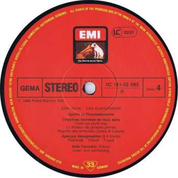 6LP/Coffret Erik Satie: Das Klavierwerk