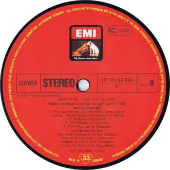 6LP/Coffret Erik Satie: Das Klavierwerk