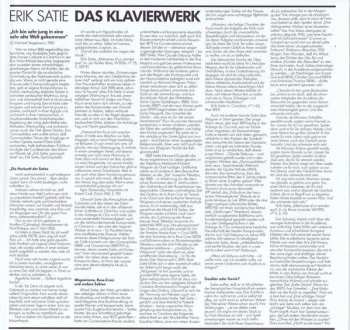 6LP/Coffret Erik Satie: Das Klavierwerk