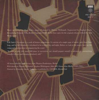 4CD/Coffret Erik Satie: Art Works 1892-1924