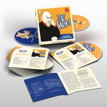 10CD/Coffret Erik Satie: Tout Satie! - Erik Satie Complete Edition