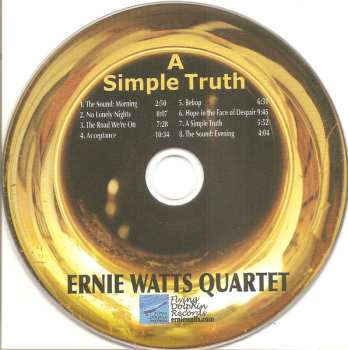 CD Ernie Watts Quartet: A Simple Truth