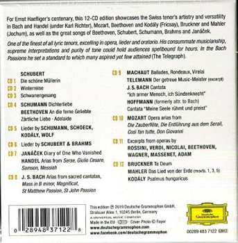 12CD/Coffret Ernst Haefliger: The Ernst Haefliger Edition