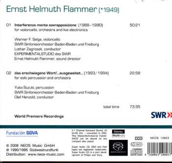 SACD Ernst Helmuth Flammer: Interferenza Mente Sovrapposizione / Das Erschwiegene Wort!…Ausgeweitet…