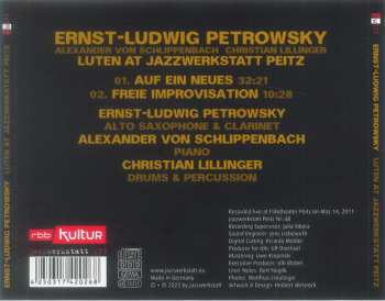 CD Ernst-Ludwig Petrowsky: Luten At Jazzwerkstatt Peitz