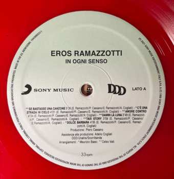 LP Eros Ramazzotti: In Ogni Senso CLR