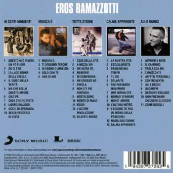 5CD/Coffret Eros Ramazzotti: Original Album Classics