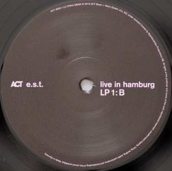 4LP/Coffret E.S.T.: Live In Hamburg LTD