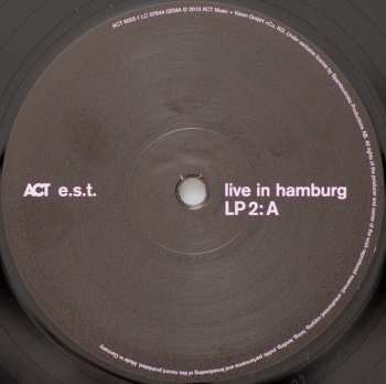 4LP/Coffret E.S.T.: Live In Hamburg LTD