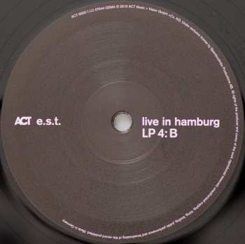 4LP/Coffret E.S.T.: Live In Hamburg LTD