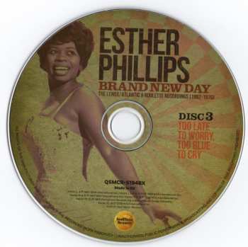 5CD/Coffret Esther Phillips: Brand New Day (The Lenox/Atlantic & Roulette Recordings 1962-1970)
