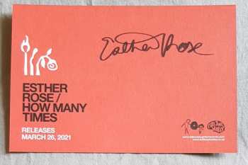 LP Esther Rose: How Many Times LTD | CLR