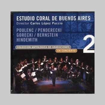 Album Estudio Coral De Buenos Aires / Puccio,carlos: Coleccion Antologica En Concierto 2