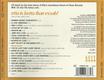 CD Etta James: Etta Is Betta Than Evvah!