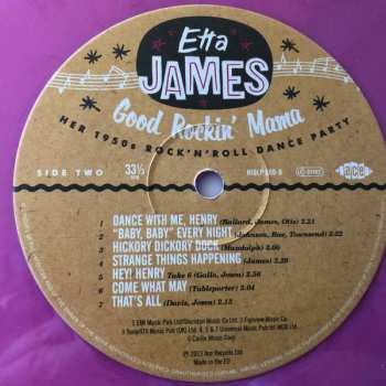 LP Etta James: Good Rockin' Mama CLR