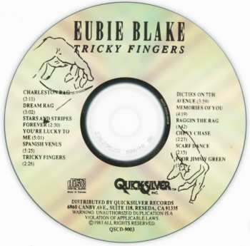 CD Eubie Blake: Tricky Fingers