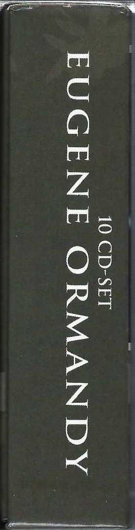 10CD Various: 10 CD-Set Eugene Ormandy (1899-1985)