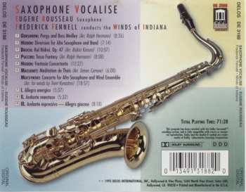 CD Eugene Rousseau: Saxophone Vocalise