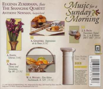 CD Eugenia Zukerman: Music For A Sunday Morning