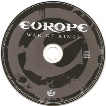 CD Europe: War Of Kings