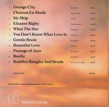 CD European Jazz Trio: Orange City