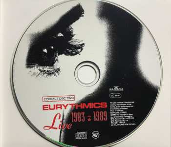 2CD Eurythmics: Live 1983 - 1989