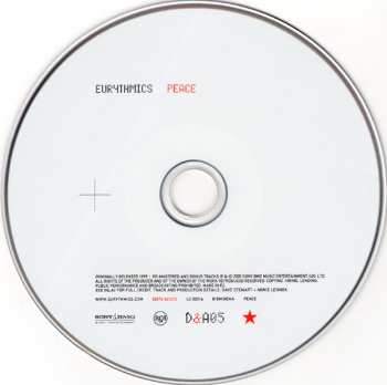 CD Eurythmics: Peace DIGI