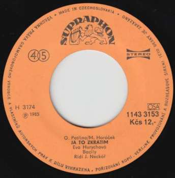 SP Eva Hurychová: Péťo, Čau ✻ Já To Zkrátím