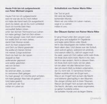 CD Eva Lingens: Liebesträume - Todesahnung