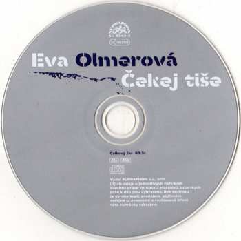 CD Eva Olmerová: Čekej Tiše