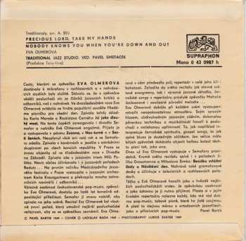 SP Eva Olmerová: Precious Lord, Take My Hands / Nobody Knows When You're Down And Out