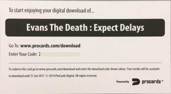 LP Evans The Death: Expect Delays