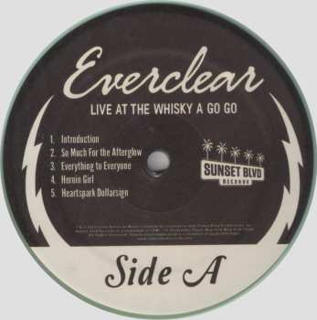 2LP Everclear: Live At The Whisky A Go Go CLR | LTD