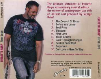 CD Everette Harp: First Love