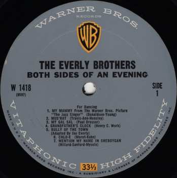 CD Everly Brothers: Both Sides Of An Evening
