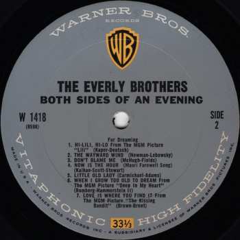 CD Everly Brothers: Both Sides Of An Evening