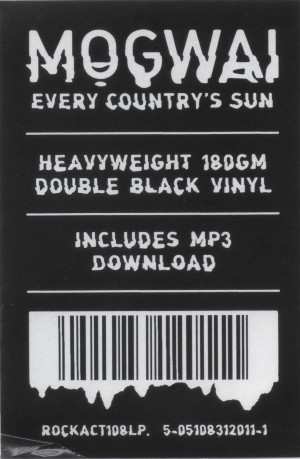 2LP Mogwai: Every Country's Sun