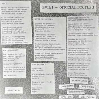 LP Evil I: Official Bootleg - 1983 CLR