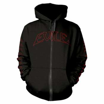 Merch Evile: Sweatshirt avec fermeture éclair Hell Unleashed (black)
