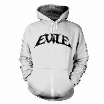 Merch Evile: Sweatshirt avec fermeture éclair Hell Unleashed (white)