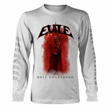 Merch Evile: T-Shirt à manches longues Hell Unleashed (white)