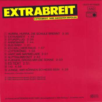 5CD/Coffret Extrabreit: 5 Original Albums