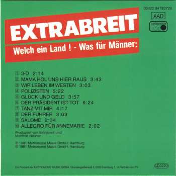 5CD/Coffret Extrabreit: 5 Original Albums