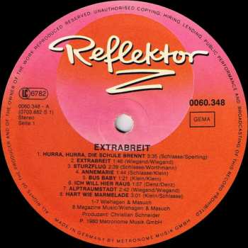 LP Extrabreit: Ihre Grössten Erfolge