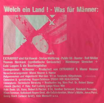 LP Extrabreit: Welch Ein Land ! – Was Für Männer: